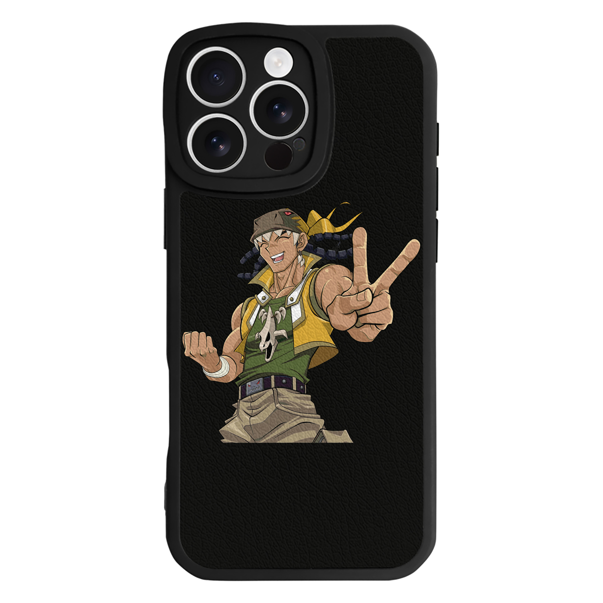 （画像用） 遊☆戯☆王 Yu-Gi-Oh! 【iPhone 16シリーズ対応】シリコンスマホケース（レザー調） 材質：シリコン
